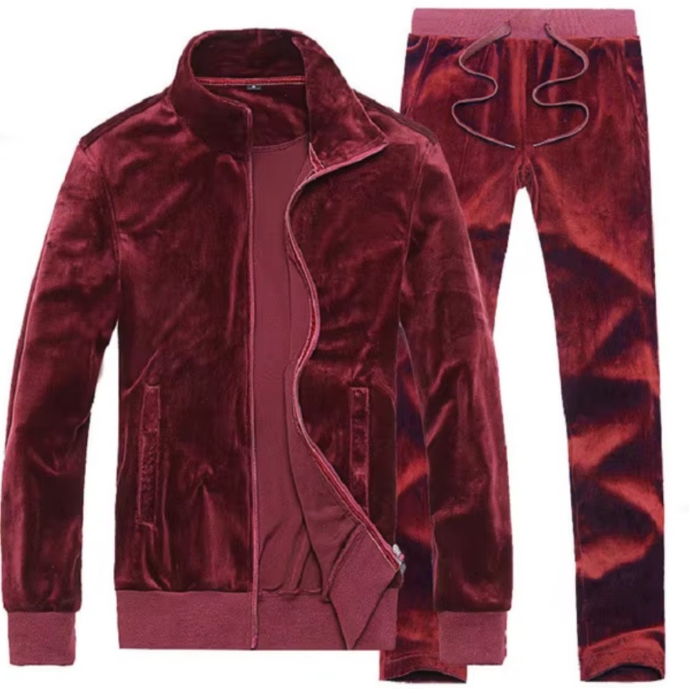Men's Velour Tracksuit